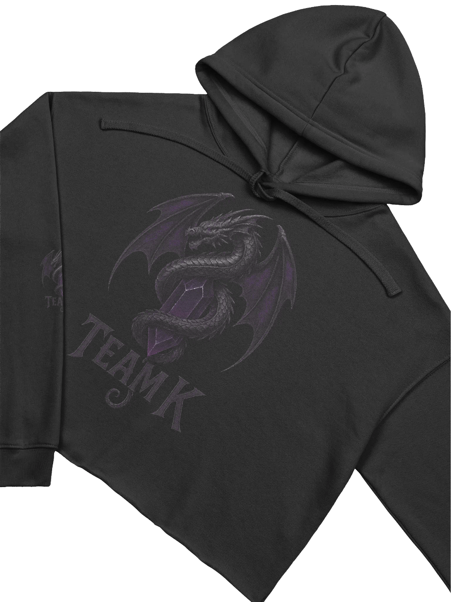 Team K V-4 Crop Hoodie product image (3)