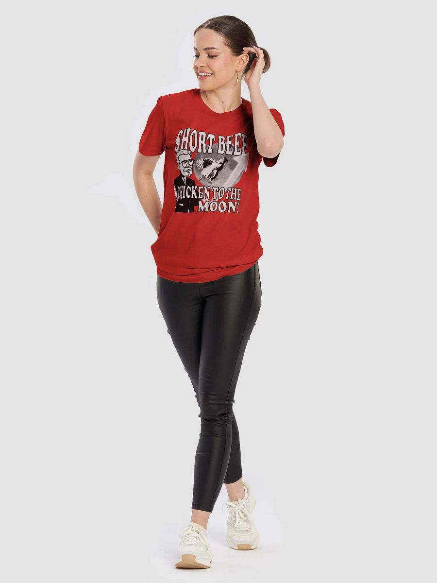 Short Beef, Chicken to the Moon! Color Shirt product image (8)