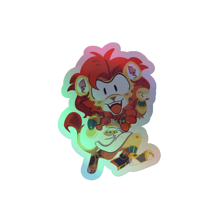 Ah'lina (male) Holographic Sticker product image (2)