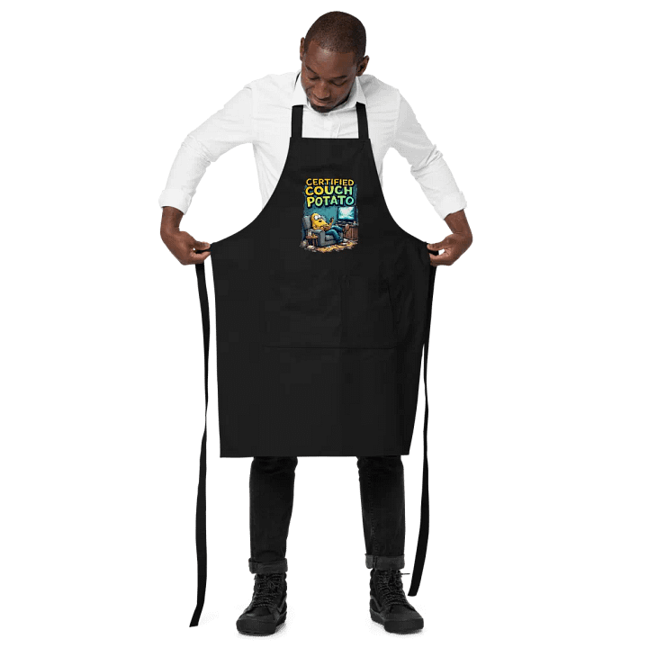 Certified Couch Potato Organic Cotton Apron product image (4)
