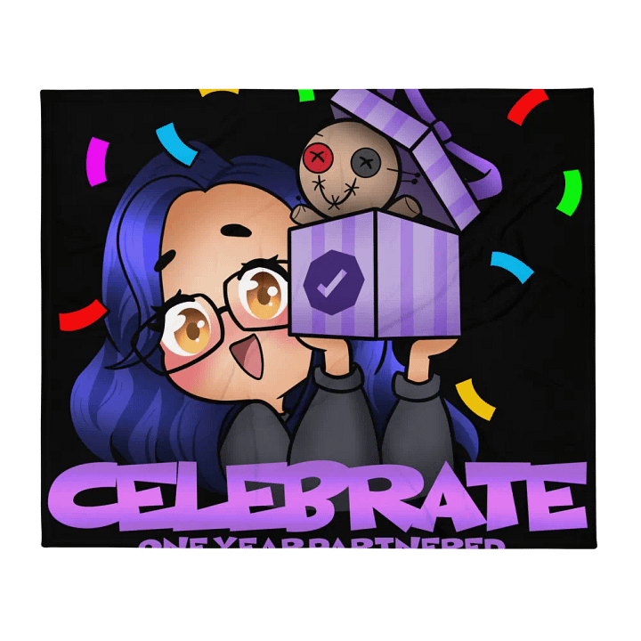 1 yr Partner Anniversary Blanket product image (2)