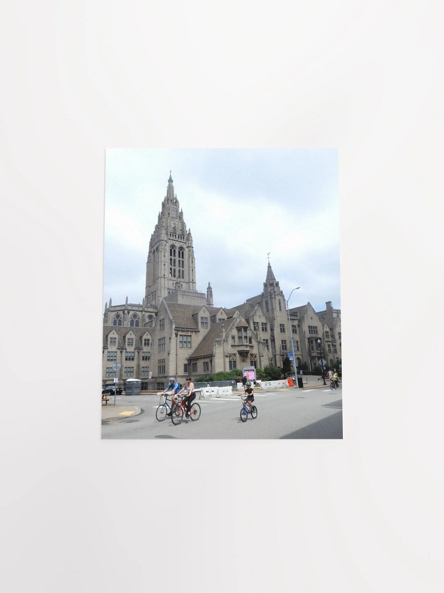 Pittsburgh - East Liberty Presbyterian Church during Open Streets Pittsburgh - print/poster product image (4)