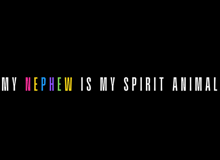 MY NIECE IS MY SPIRIT ANIMAL | T-shirt | White | Unisex product image (7)