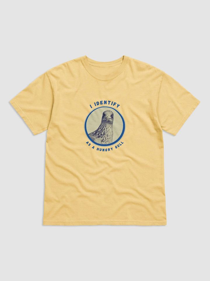 Gavin the Gull - I Identify as a Hungry Gull Heavyweight T-shirt product image (3)