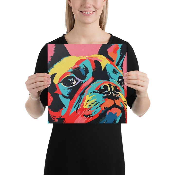 Colorful French Bulldog Wall Art #548 product image (2)