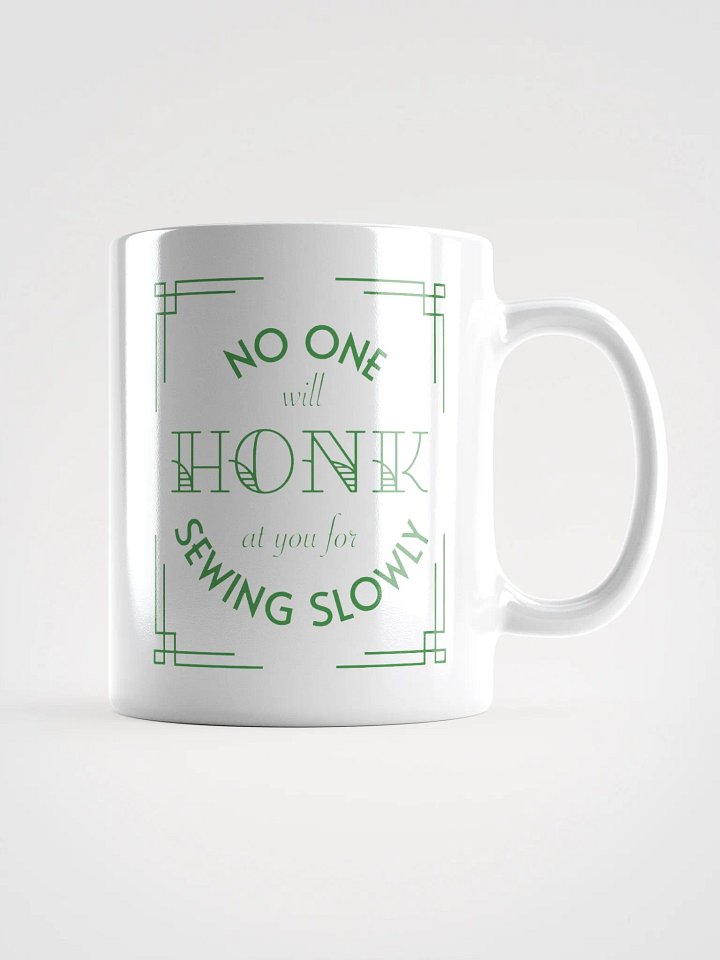 Sew Slowly Art Deco Mug product image (1)