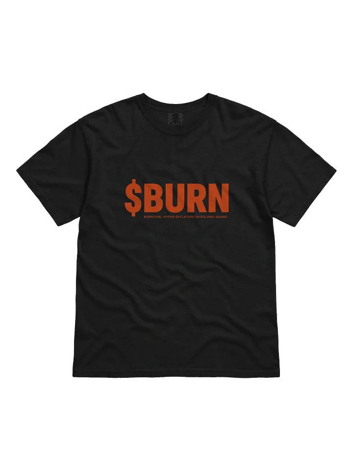 $BURN T-shirt - Red on Dark product image (1)
