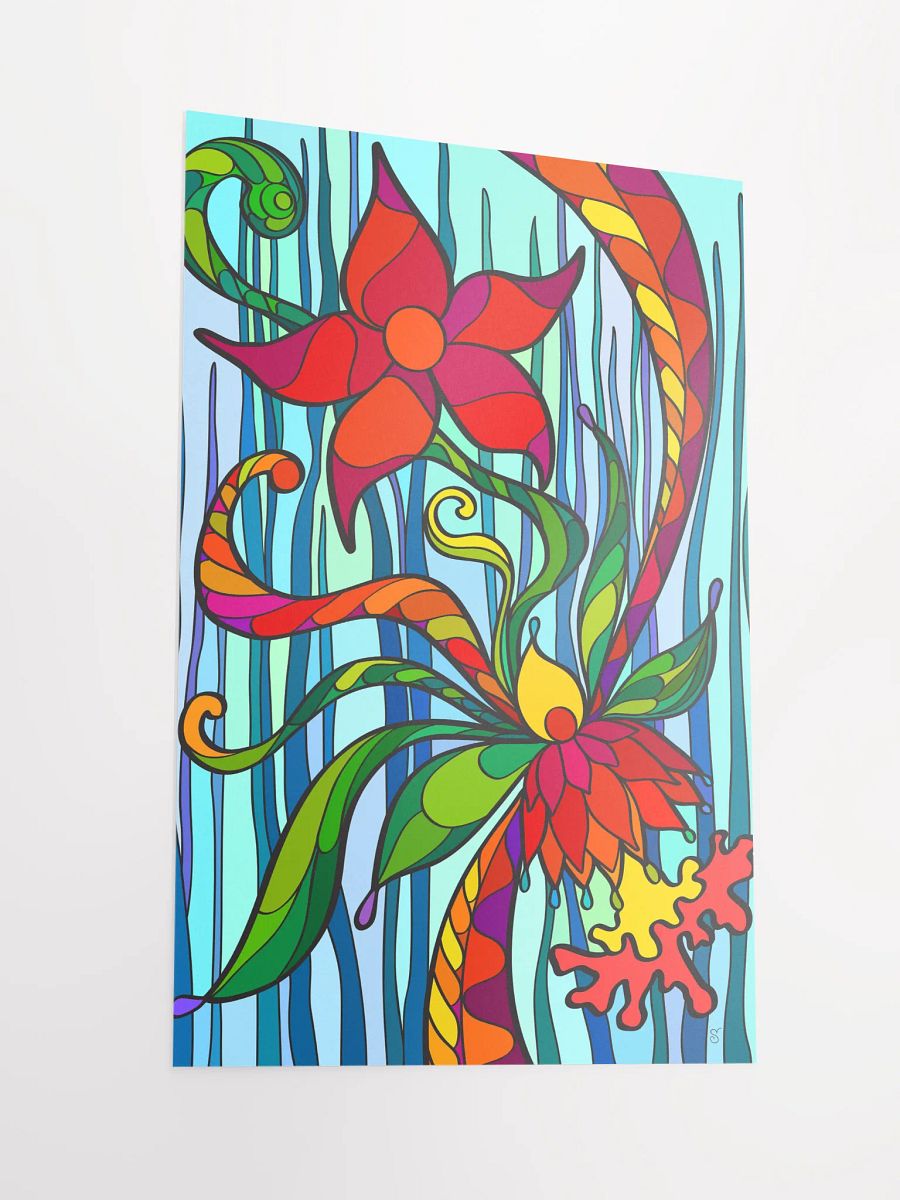 Vibrant Matte Poster Prints - Deep Ocean Starfish product image (2)