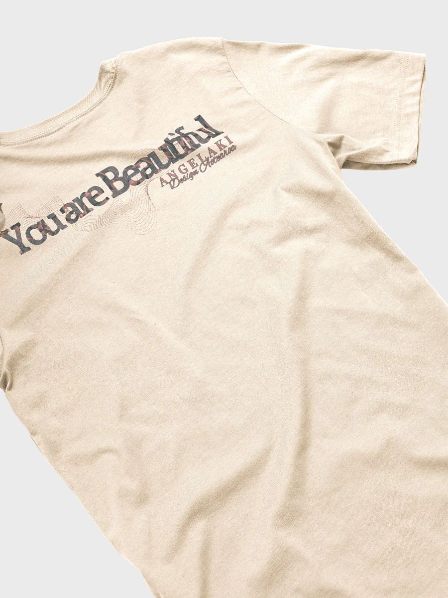 Unisex Kinship - You are Beautiful - Warmed Up Earthy Tone Sparrow and Rata Tee product image (9)