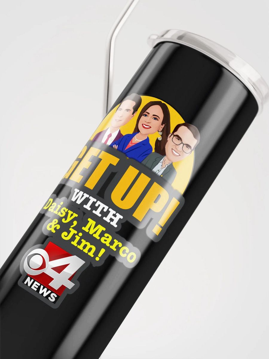 GET UP! With Daisy, Marco & Jim Stainless Steel Tumbler product image (5)