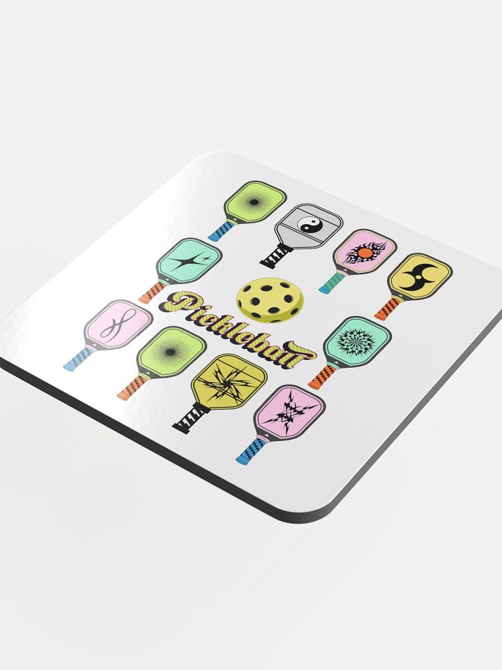 Pickleball Paddle Zen Coasters product image (1)