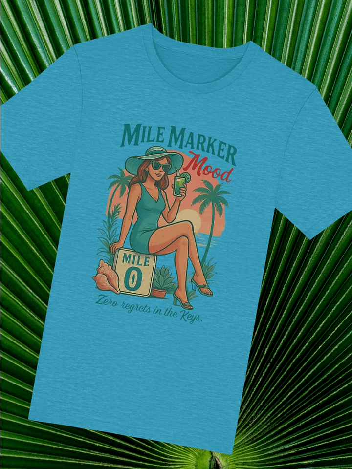 Key West Mile Marker Mood Ultra-Soft Tee product image (1)