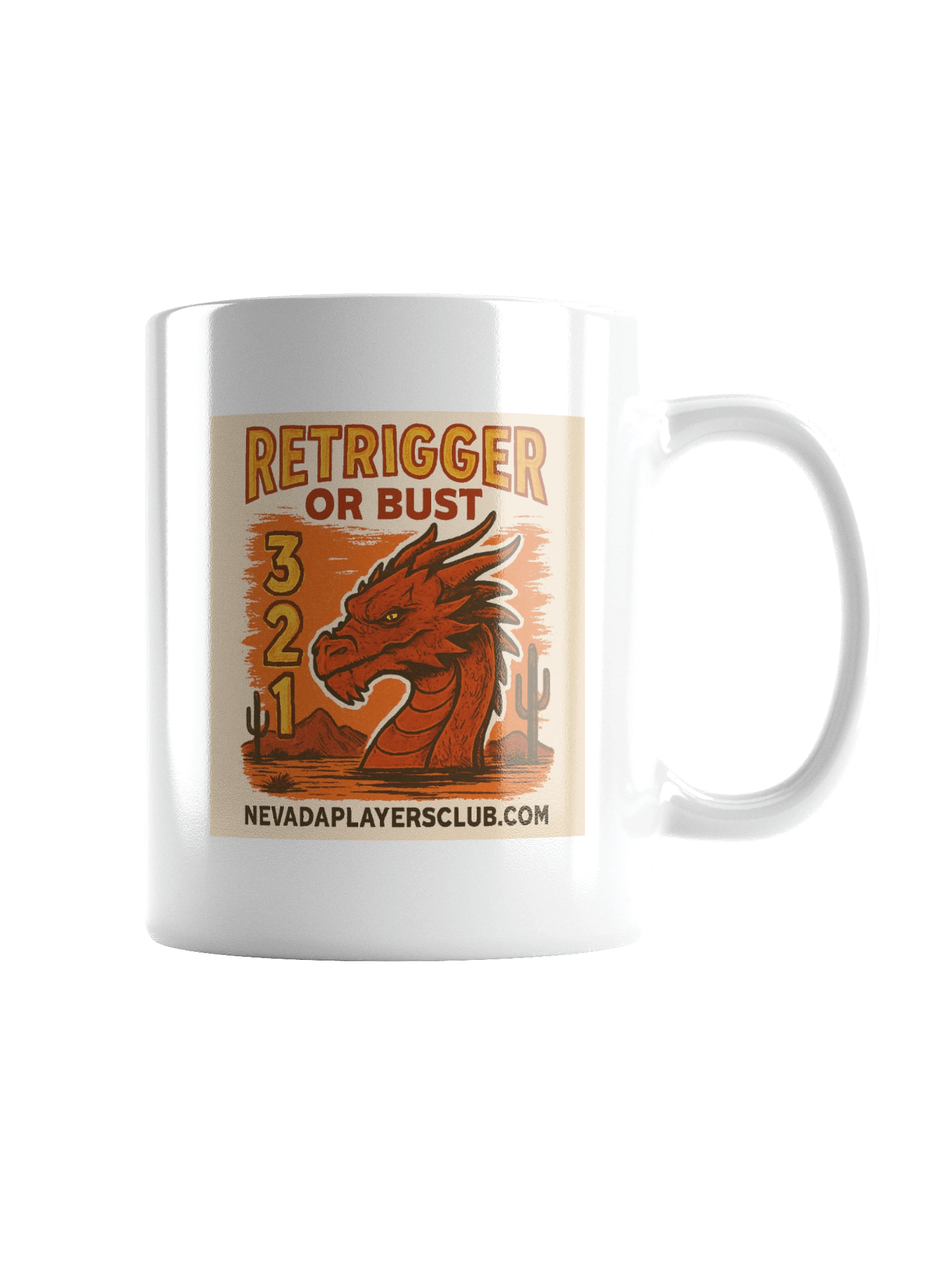 White NVPC Dragon Mug product image (6)
