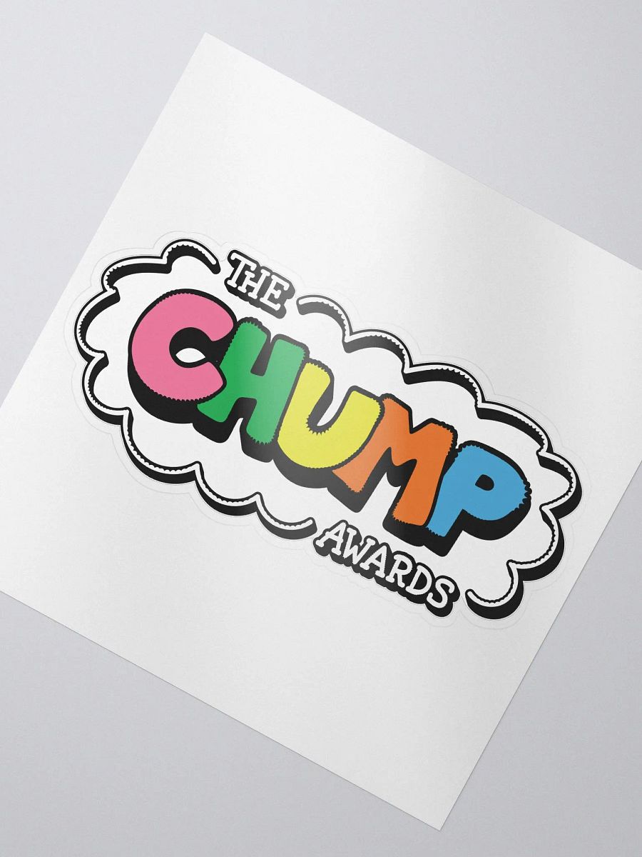 The Chump Awards Sticker product image (3)