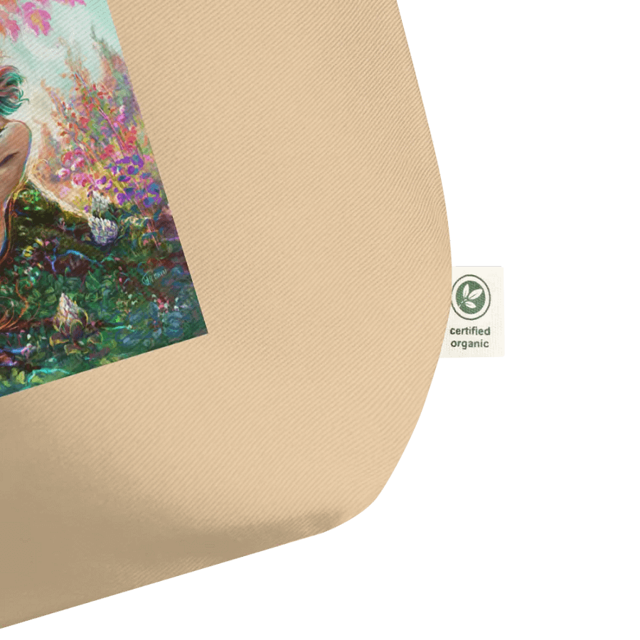 Girl and the Magicfox fantasy art product image (3)