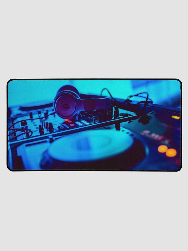 DJ Vibe Desk Mat 15.5" x 31.5" product image (1)