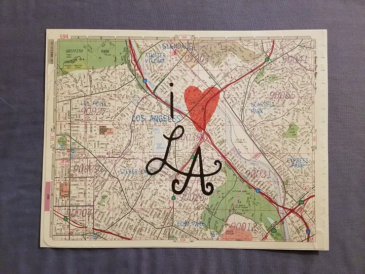 I ❤️ LA Maps product image (1)