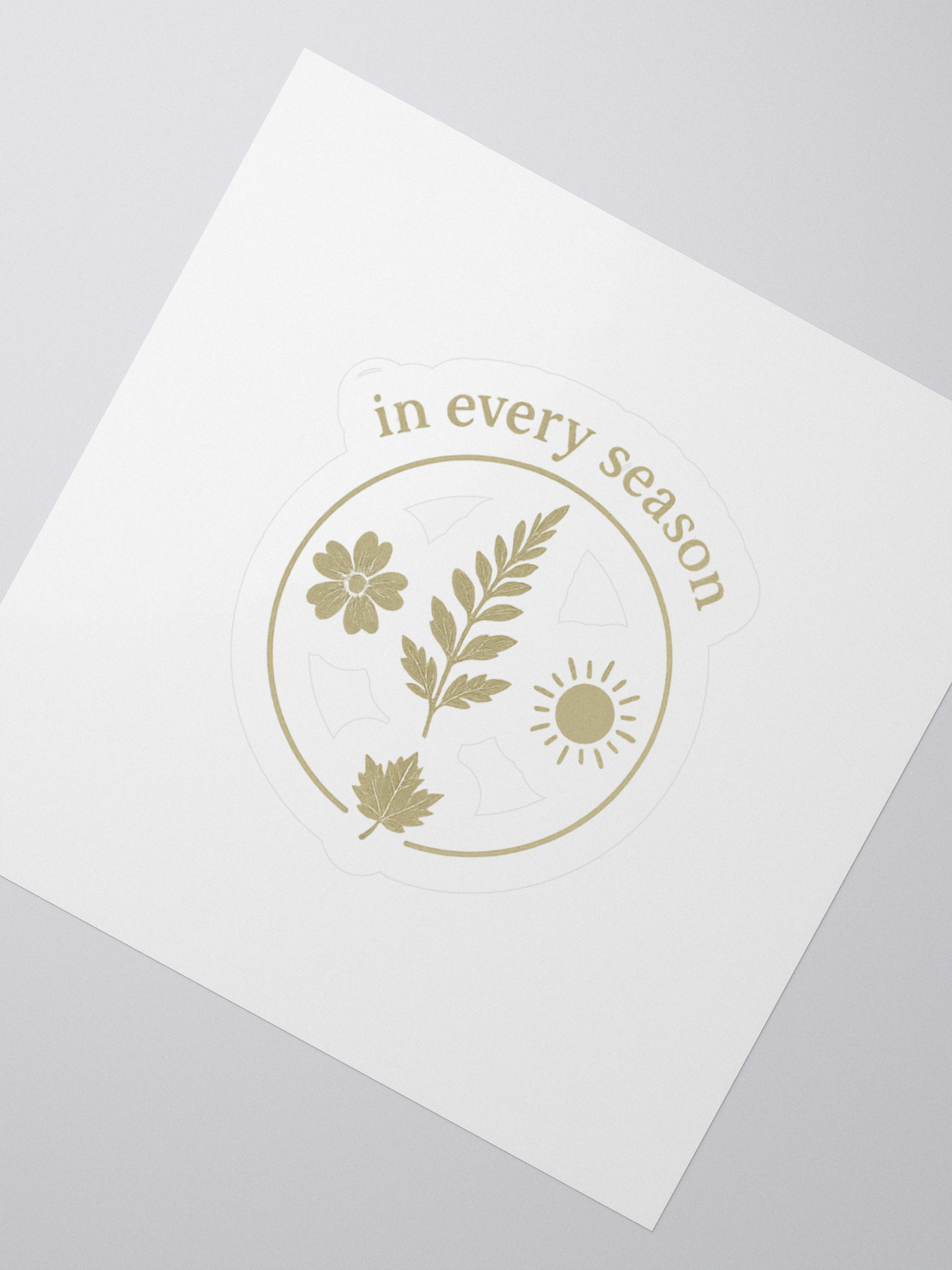Tori Morii "In Every Season" Evergreen Sticker product image (2)