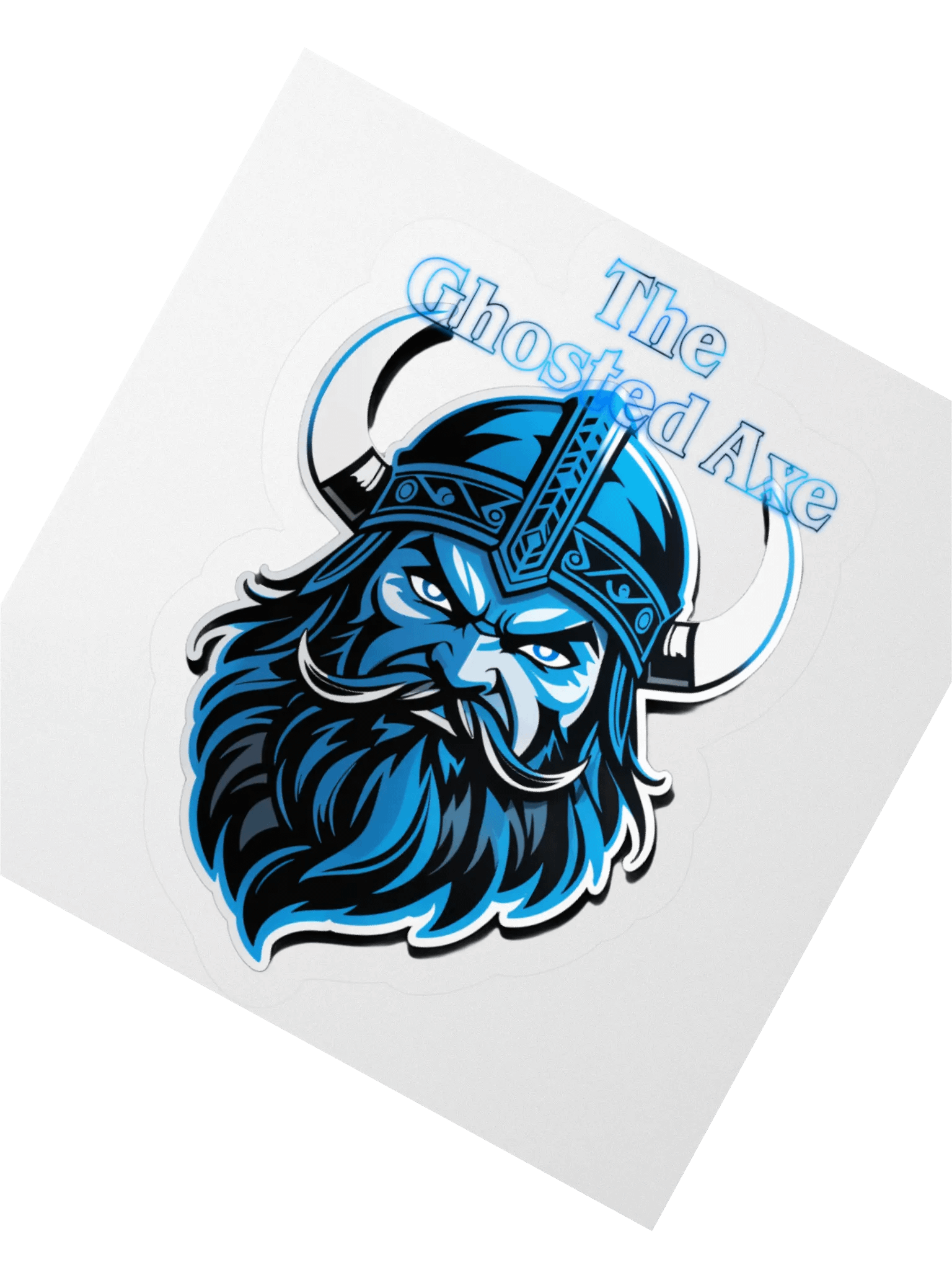 Ghosted Axe Sticker product image (4)