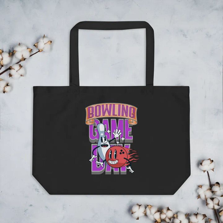 Game Day Bowling Flaming Fun Tote Bag product image (2)
