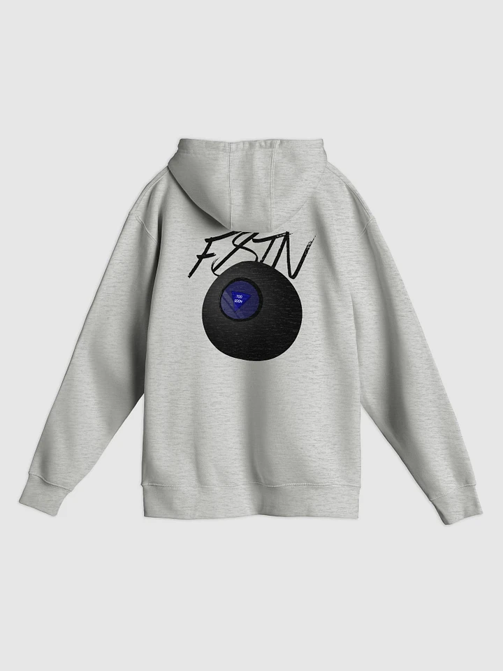 FSTN Magic 8 Ball Hoodie Black Lettering(Vertical) product image (1)