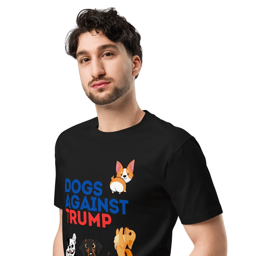Pris-Dogs Against Trump-AS Colour Unisex Premium T-Shirt product image (4)
