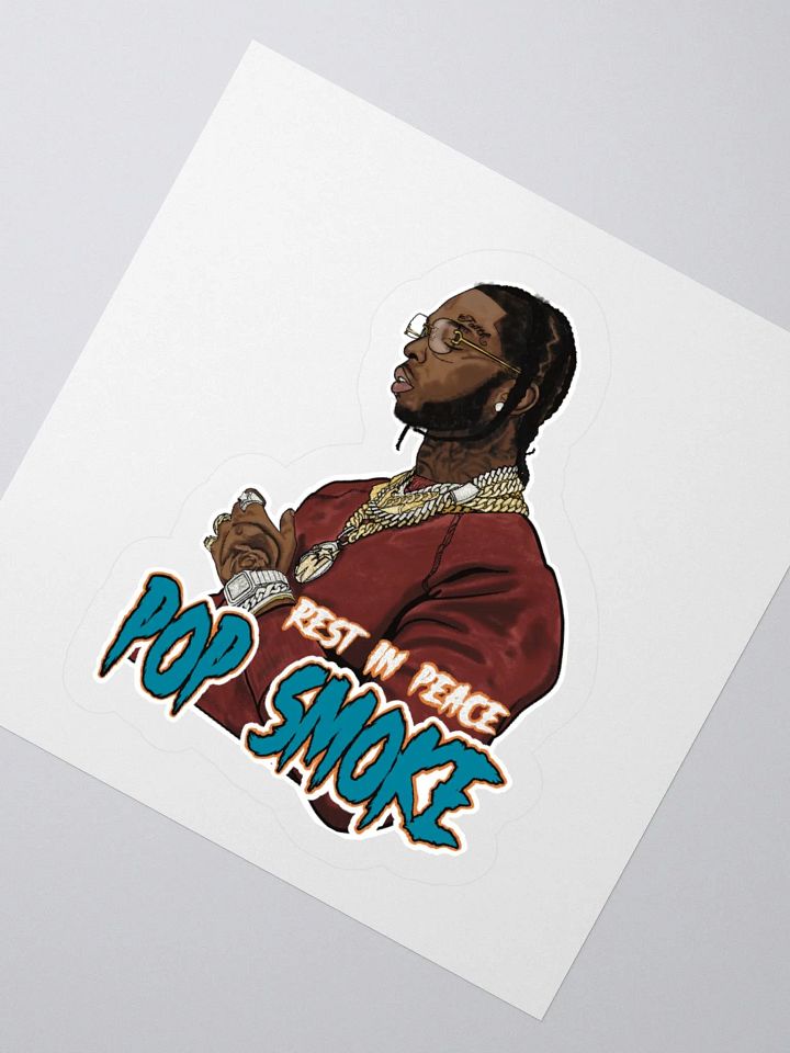 Pop Smoke Sticker product image (2)