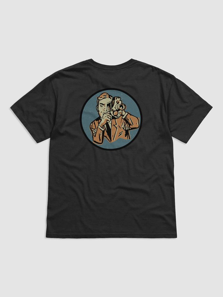 Video Like a Dad Tee - Logo on BACK product image (9)