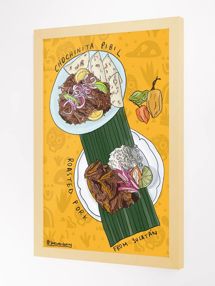 Cochinita Pibil Framed Poster product image (2)