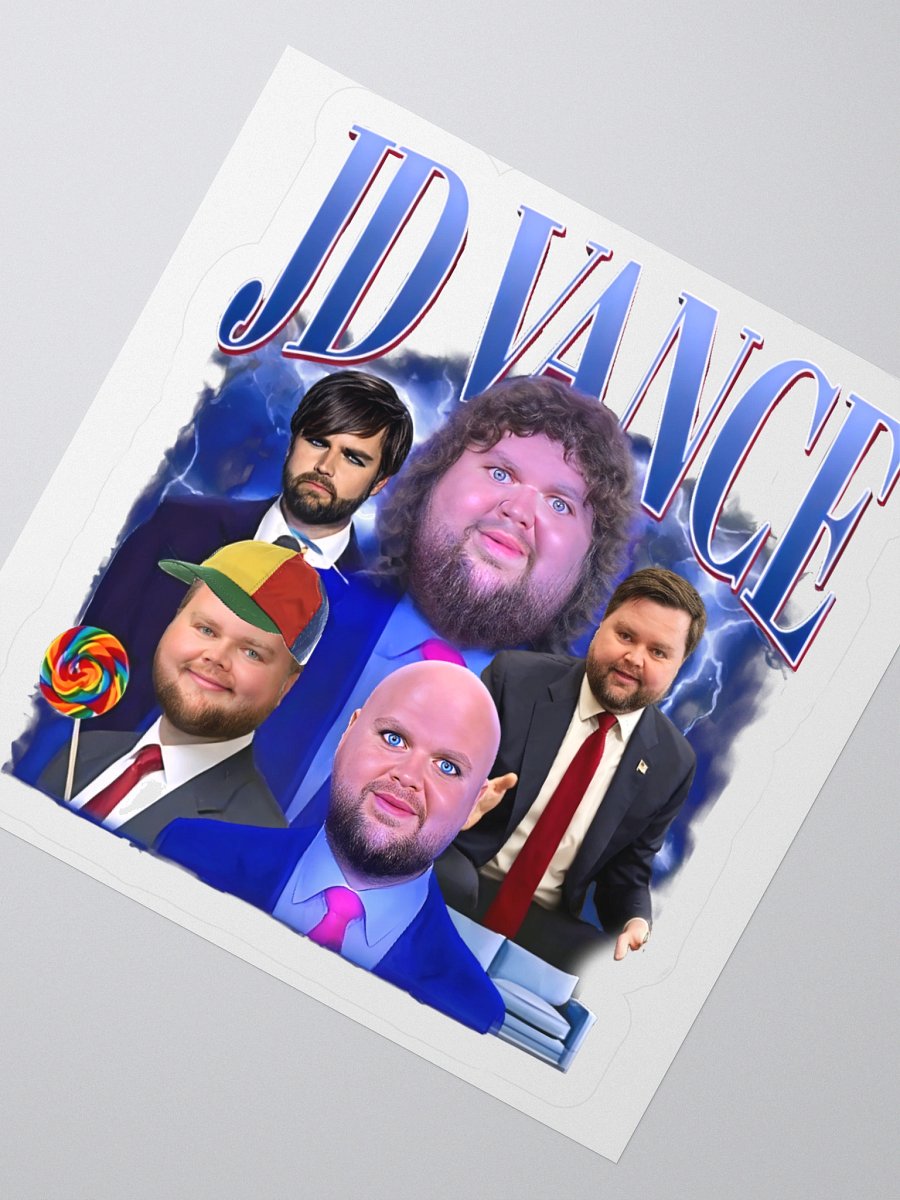 JD VANCE Meme Sticker product image (2)