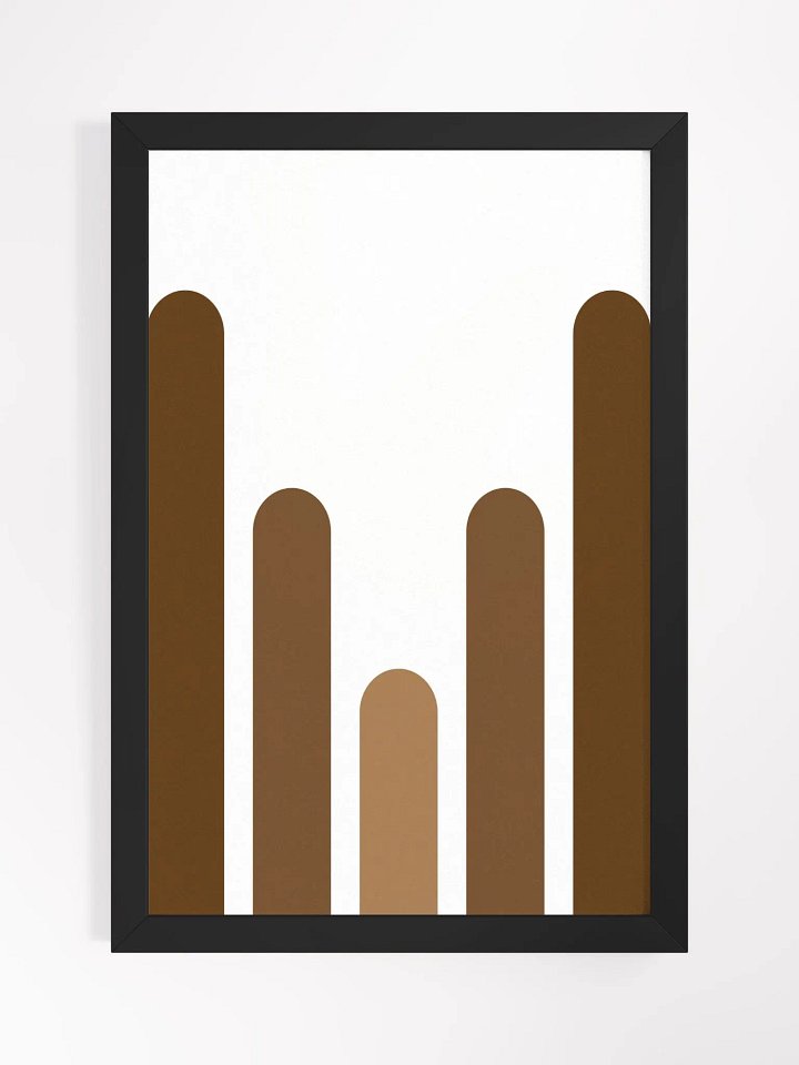 Eco-Friendly Ayous Wood Framed Poster product image (1)
