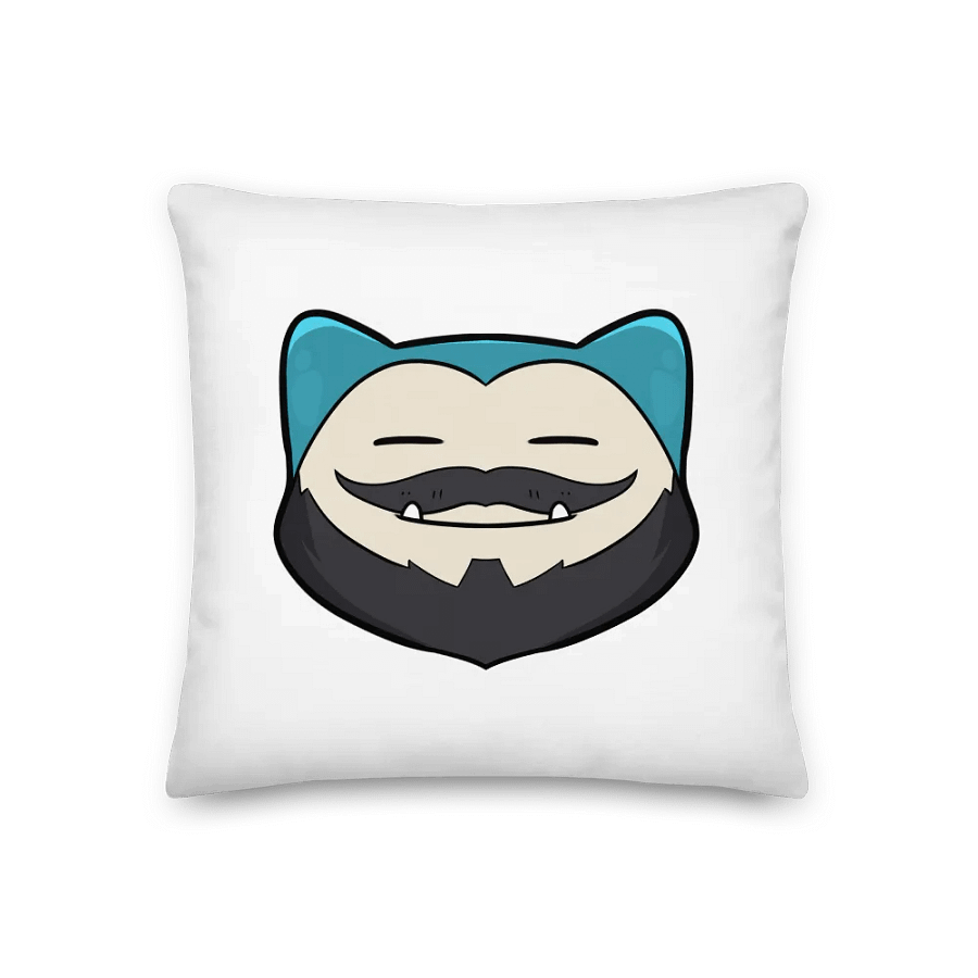 Hairy Snorlax Premium Pillow 3 product image (4)