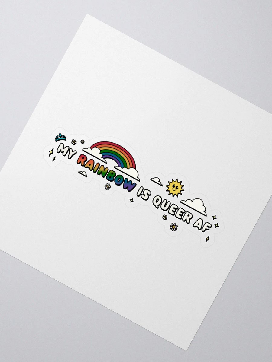 My Rainbow is Queer AF Sticker product image (2)