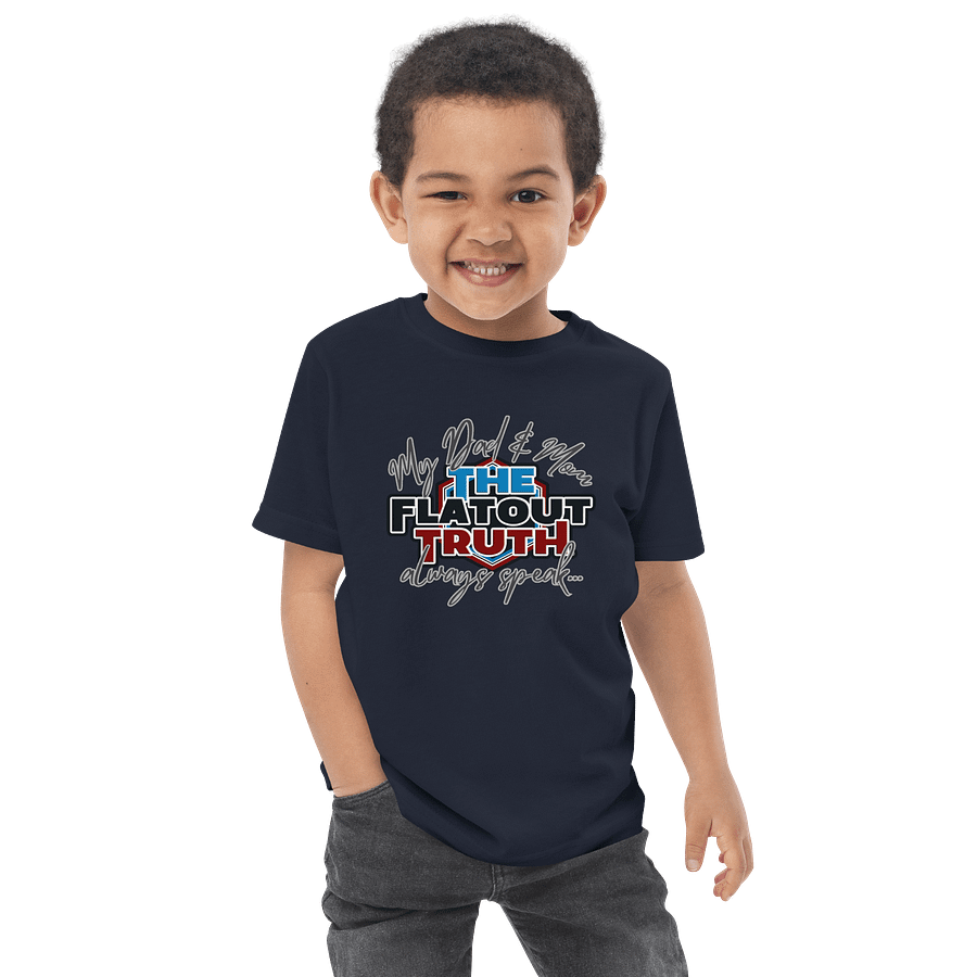 The Flat Out Truth Toddler Jersey Tee product image (4)
