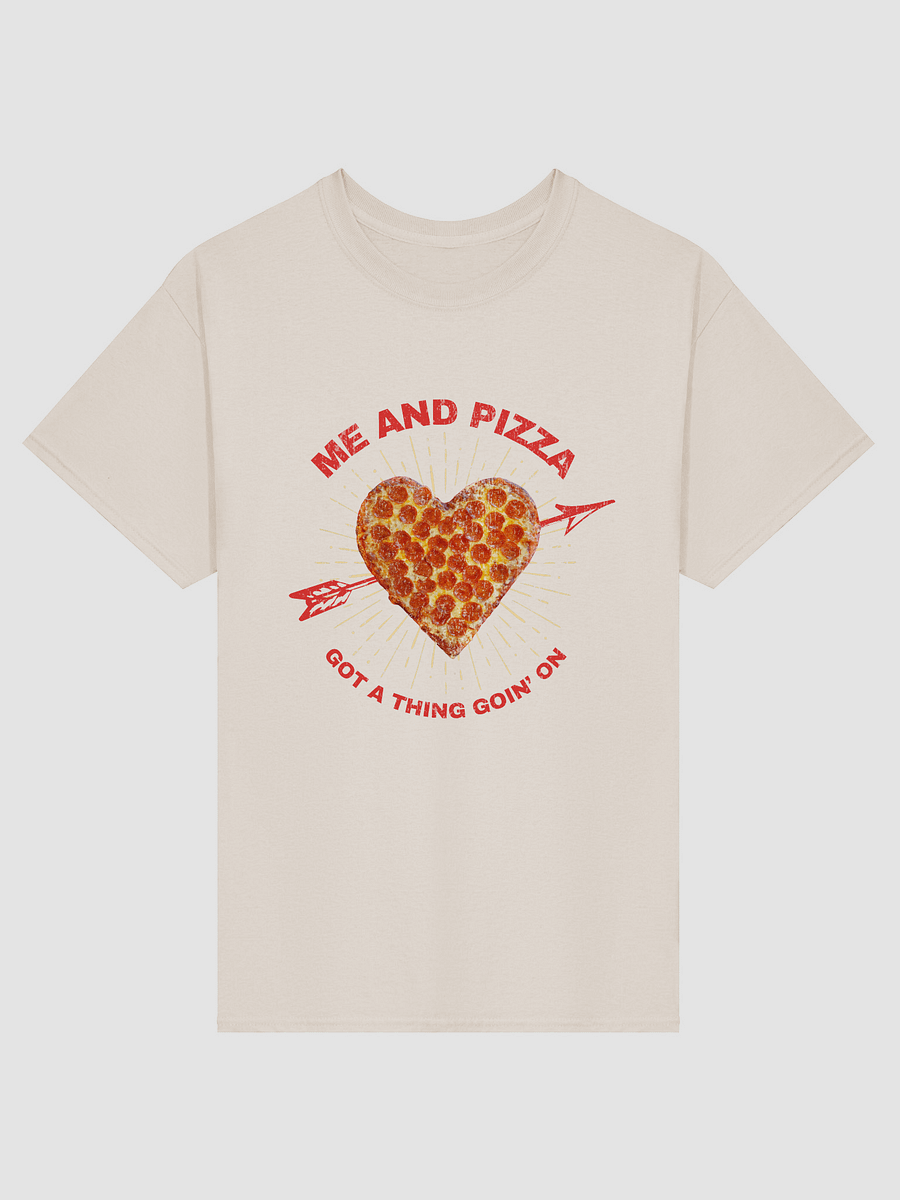 ME AND PIZZA T-SHIRT product image (1)