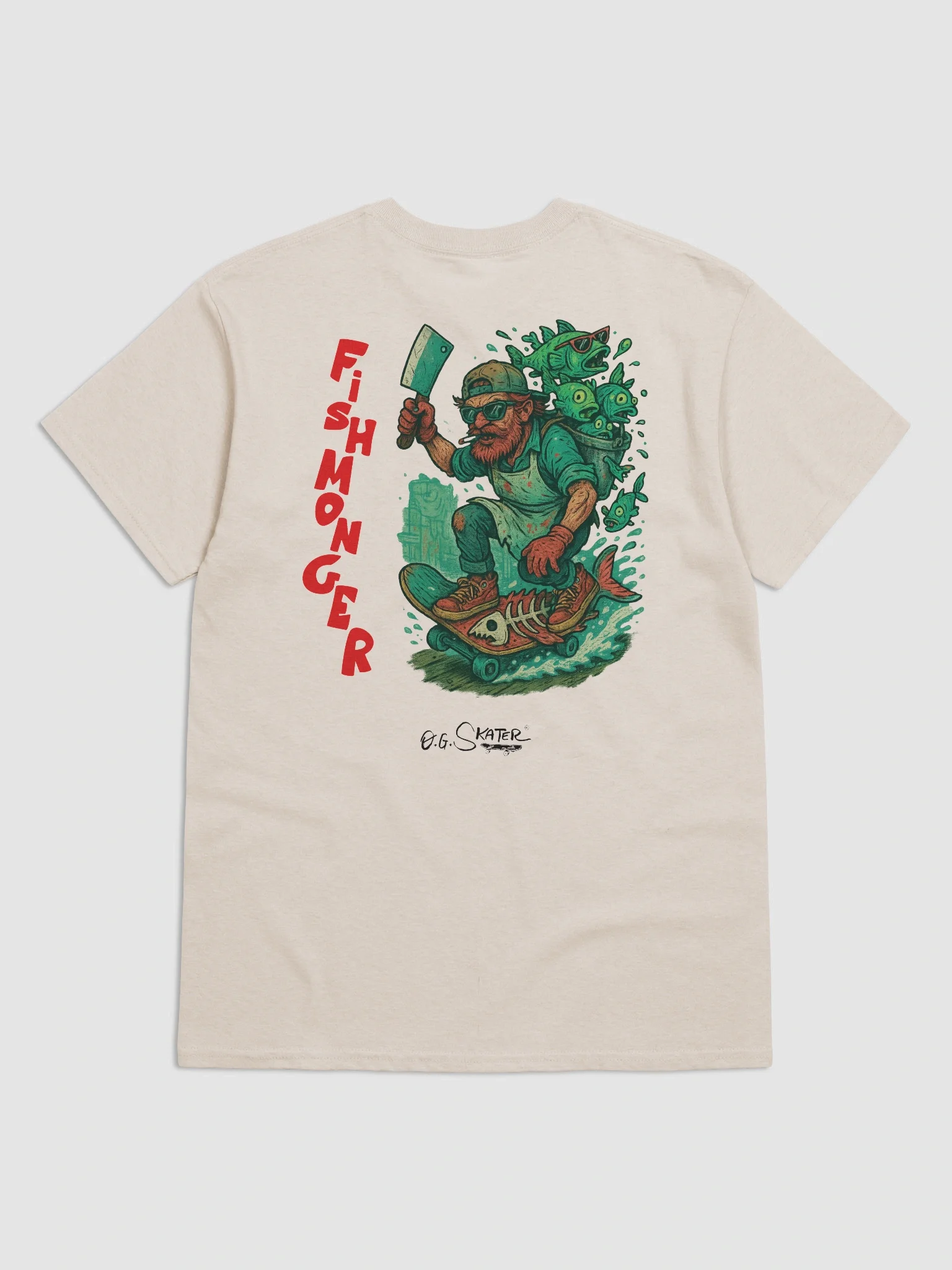 (1984) "Fishmonger" (white) product image (1)