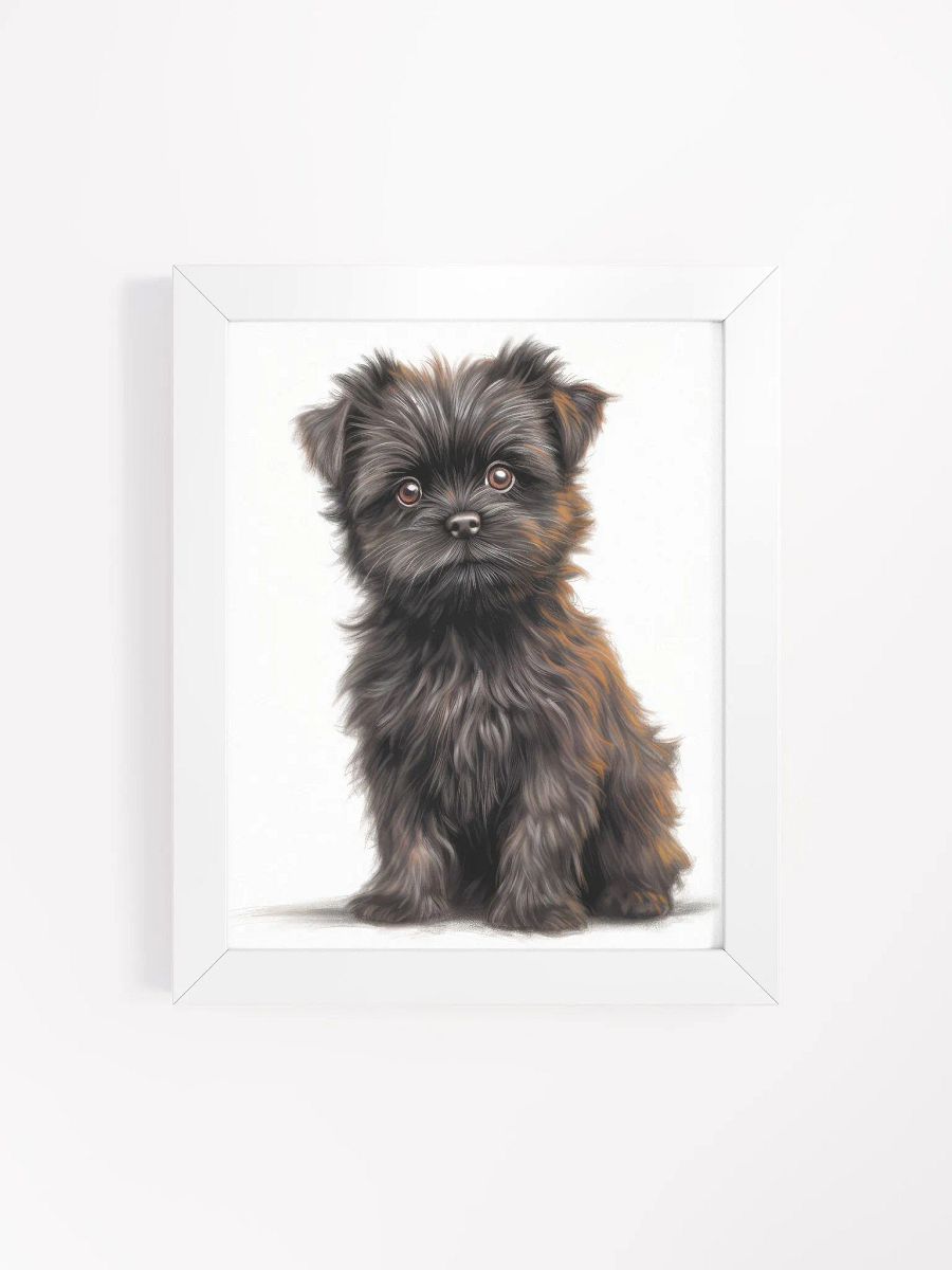 Affenpinscher Puppy Sitting Portrait Wall Art product image (4)