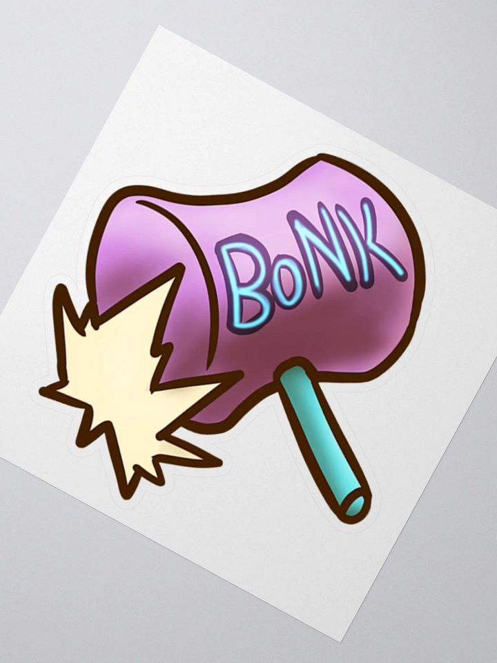 Bonk Hammer Sticker product image (2)
