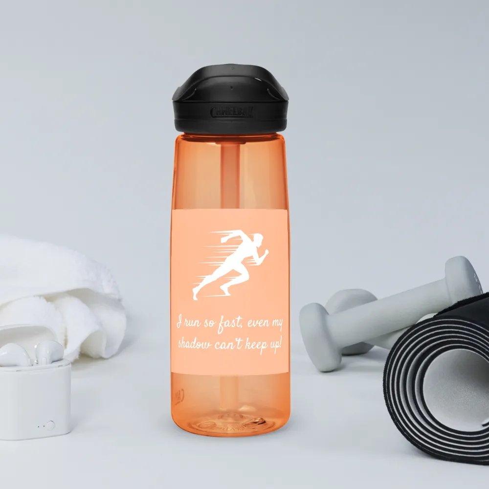 Fast Shadow Runner Sports Water Bottle product image (12)