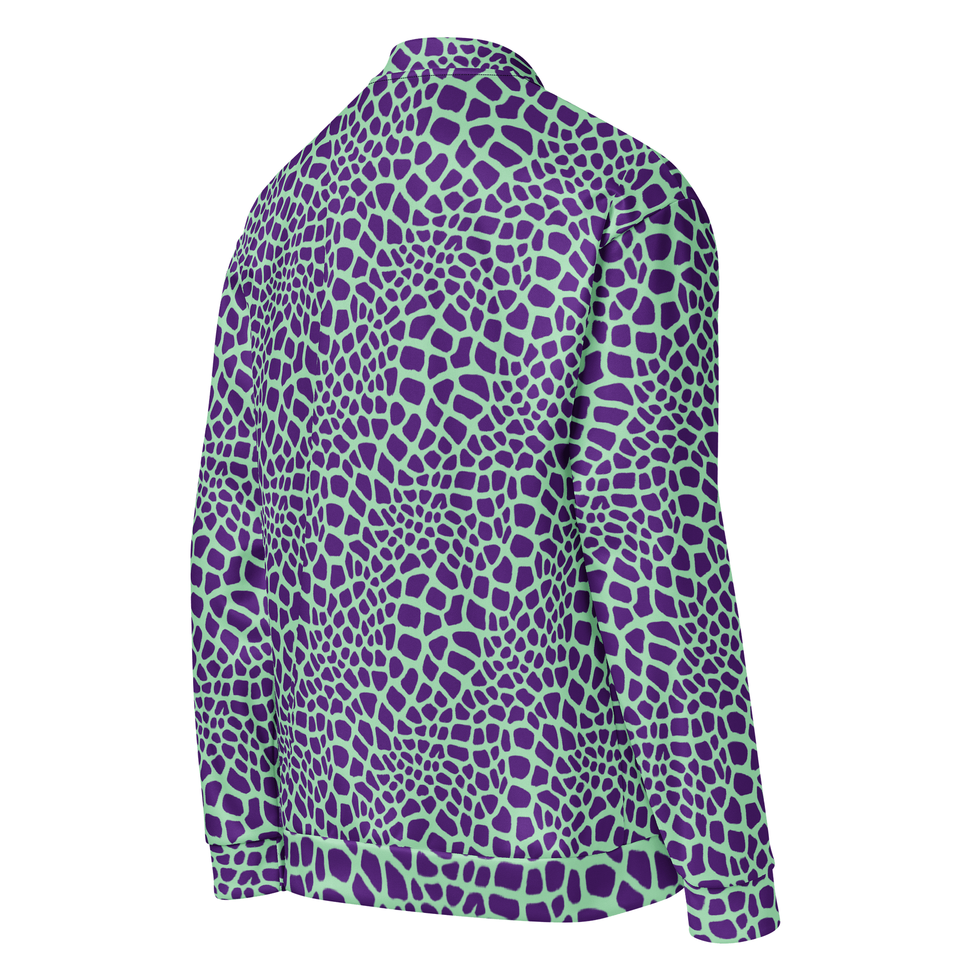 Green Giraffe Bomber Jacket product image (4)