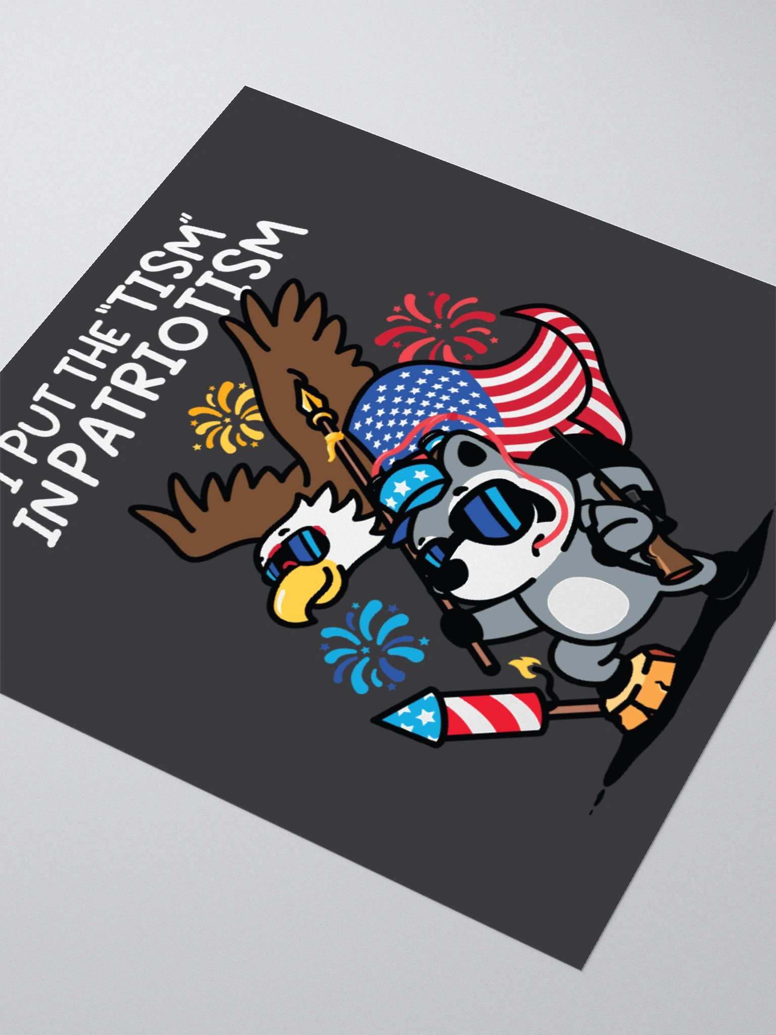'Tism in Patriotism Sticker product image (8)