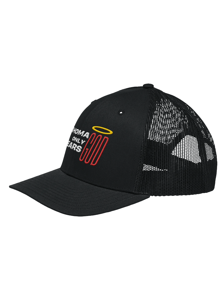 Oklahoma Only Fears God Trucker Hat product image (2)