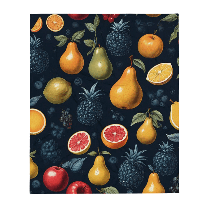 Tasty Fruit Pattern Throw Blanket product image (13)