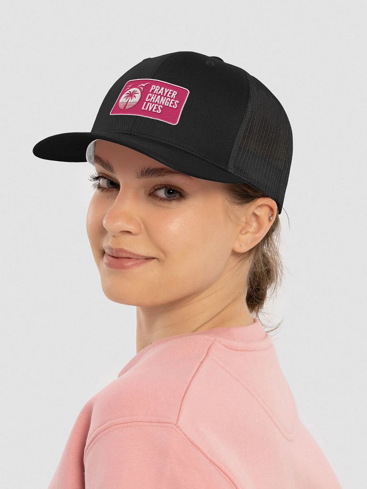 Prayer Changes Lives Trucker Hat | Prayer changes lives product image (1)