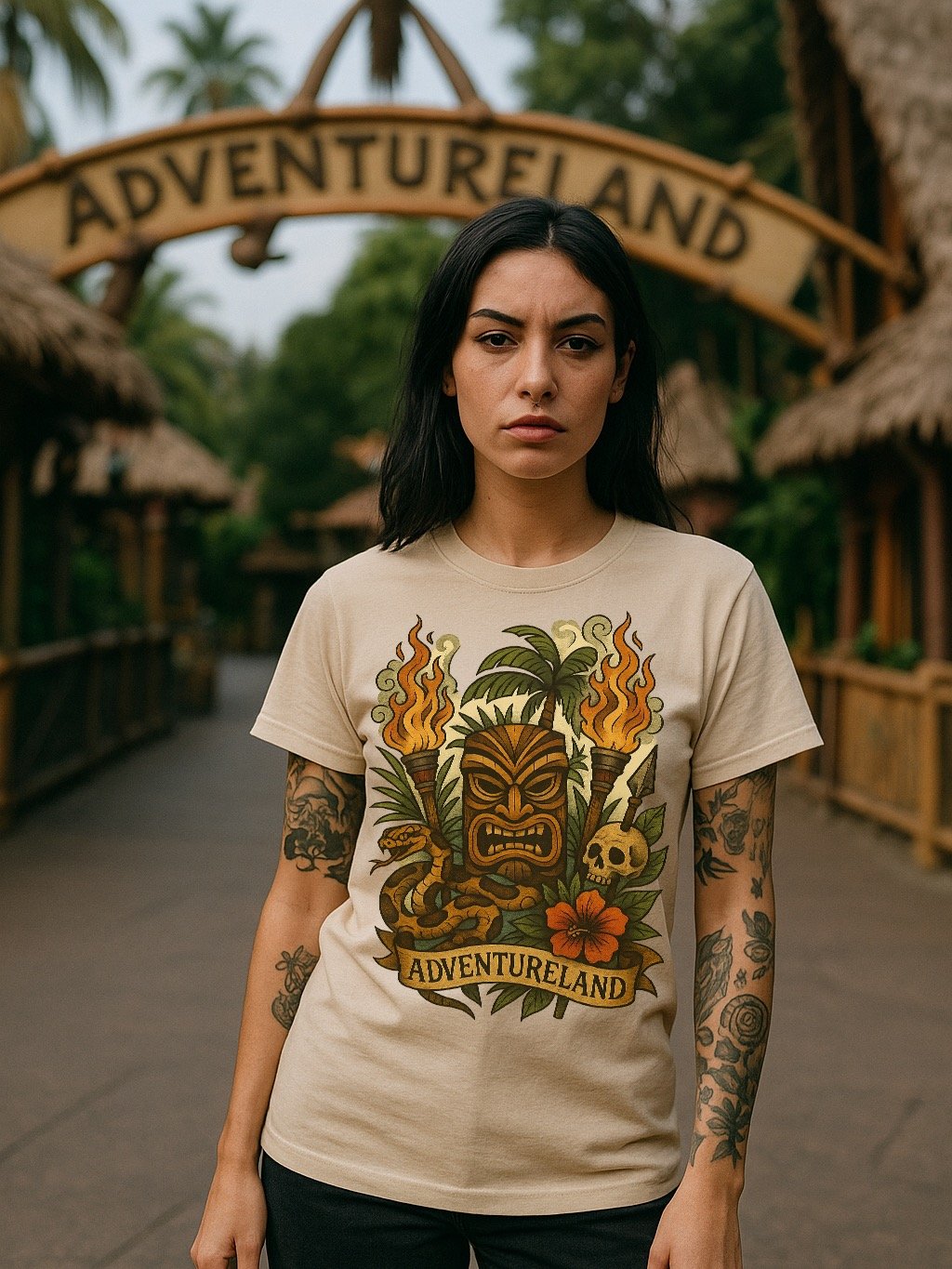 Neo-Traditional Adventureland Tee product image (3)