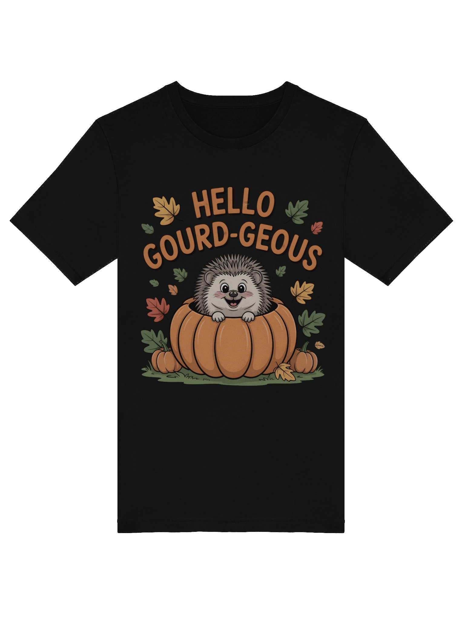 Autumn Hedgehog Gourd-geous T-Shirt product image (5)