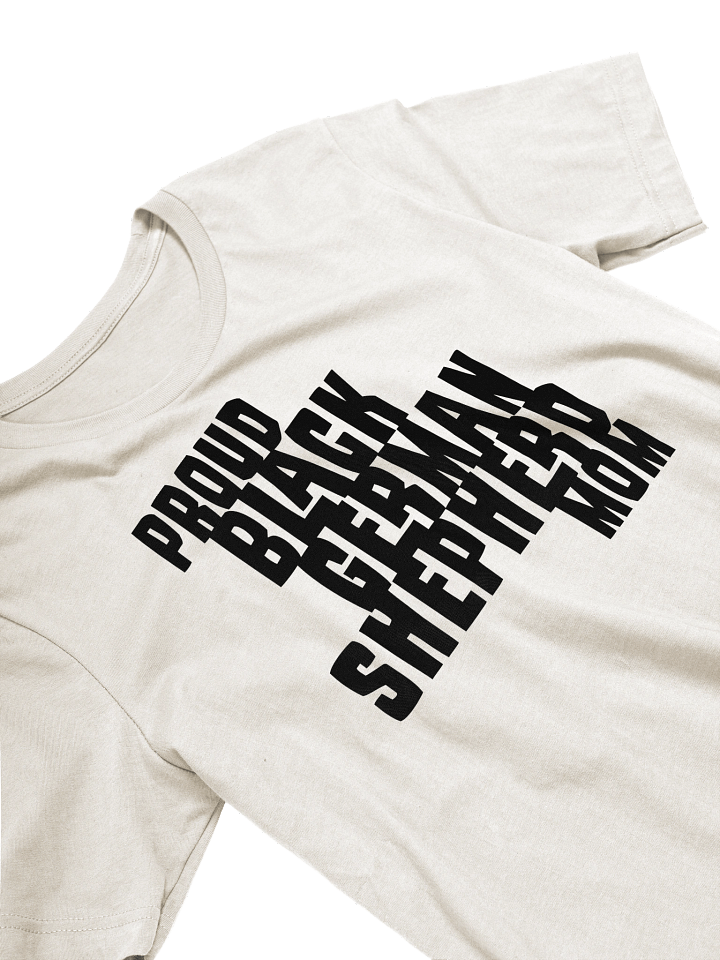 Proud Black German Shepherd Mom T-Shirt product image (2)