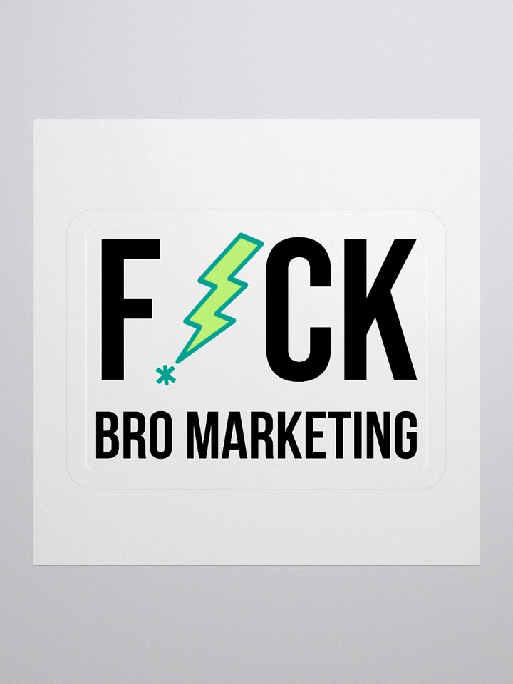 F*ck Bro Marketing Sticker product image (1)