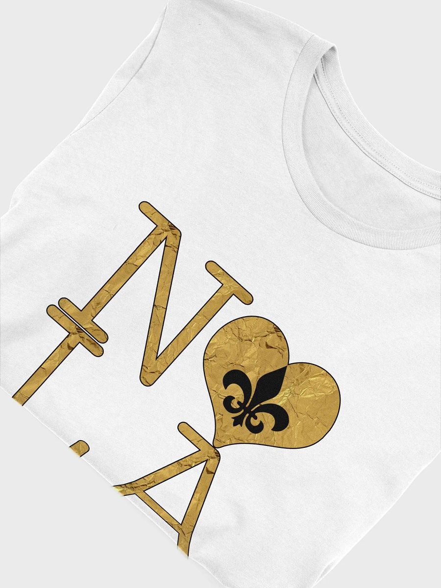 I LOVE NOLA **SUPERSOFT LEGACY TEE** (FULL GOLD WRAP LEGACY BACK + SLEEVES) product image (50)
