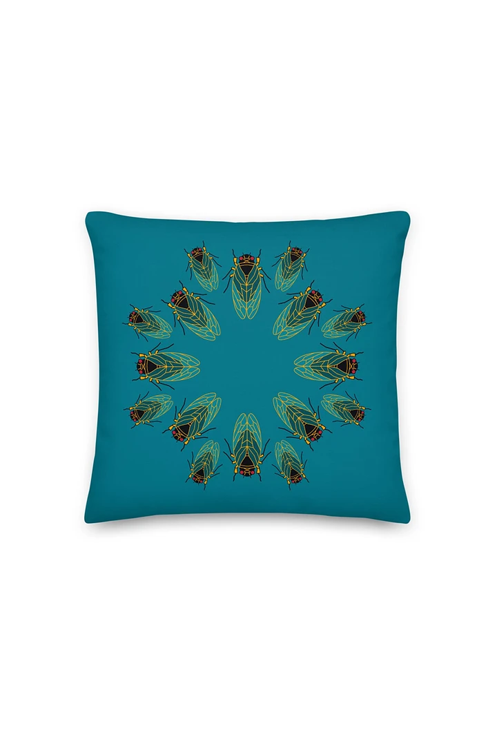 Kaleidoscope Cicadas Pillow product image (1)